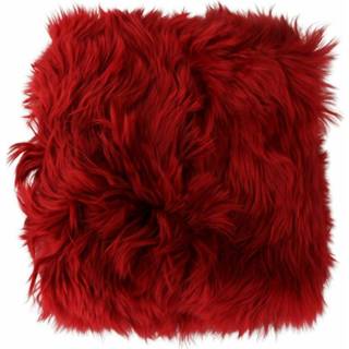 👉 Onesize vrouwen rood Alpaca Fur Neck Wrap Scarf 8052087151795