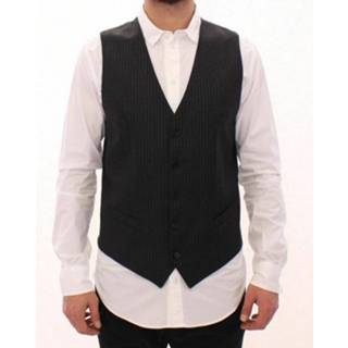 👉 Vest male grijs Single Breasted