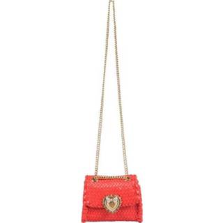 👉 Schoudertas small onesize vrouwen rood Devotion Woven Shoulder Bag