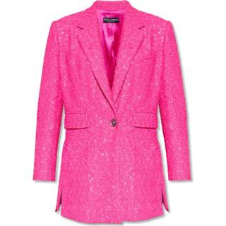 👉 Blazer vrouwen roze Sequinned