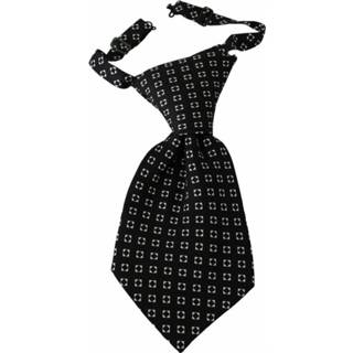 👉 Onesize male zwart Patterned Necktie Accessory Tie