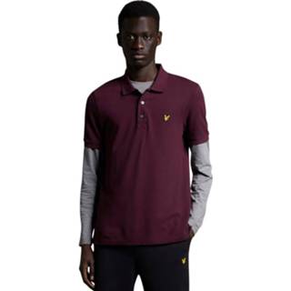 👉 Poloshirt XS male rood Polo shirt