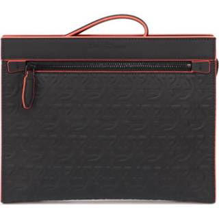 👉 Onesize male zwart Travel Embossed Fluo Pouch 8057553547416