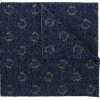 👉 Onesize male blauw Patterned scarf 8057553530067