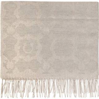 👉 Onesize vrouwen beige Silk scarf 8057553522376