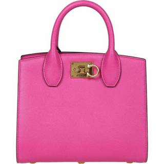 👉 Onesize vrouwen roze Studio box bag in calfskin