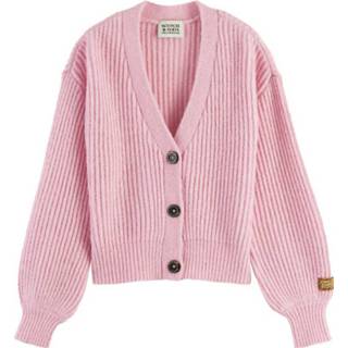 👉 L vrouwen roze Cardigan