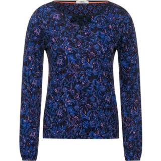 L vrouwen blauw Top 315790