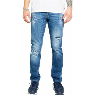 👉 Spijkerbroek male blauw Jeans