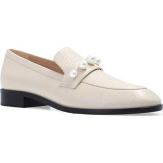 👉 Moccasins leather vrouwen beige Goldie