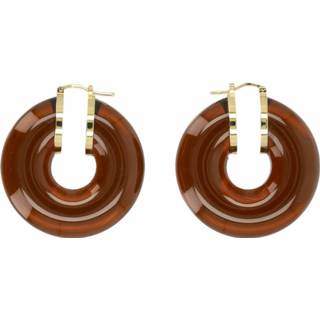 👉 Onesize vrouwen bruin Earrings