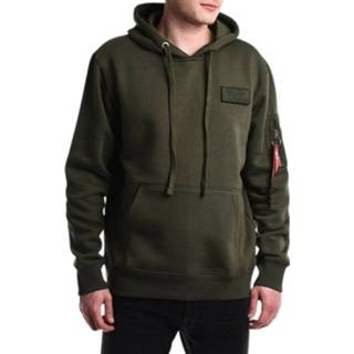 👉 Hoodie m male groen Stripe 178314 257