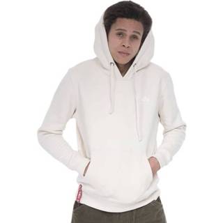 👉 Hoodie small XL male beige Basic Logo 196318 625