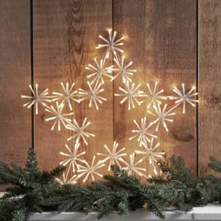 👉 Sfeerlamp transparant LED Flower Star voor buiten