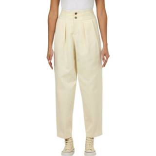 👉 W27 W28 vrouwen beige Pantalone CON Pences E Bustino Impunturato