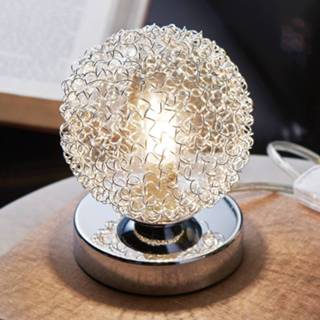 👉 Kleine tafellamp zilver Ticino, G9-LED
