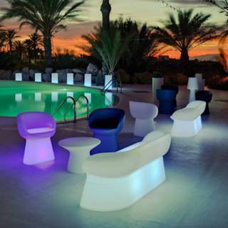 👉 Sofa wit Newgarden Menorca LED solar+accu