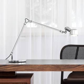 👉 Tafellamp roestvrijstaal gepolijst Serien.lighting Job Table LED met voet