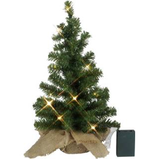 👉 LED-dennenboom Tree in jute zak
