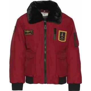 👉 Rouge male rood Parka
