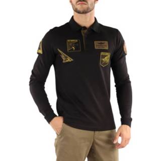 👉 Poloshirt m male zwart Polo Shirt