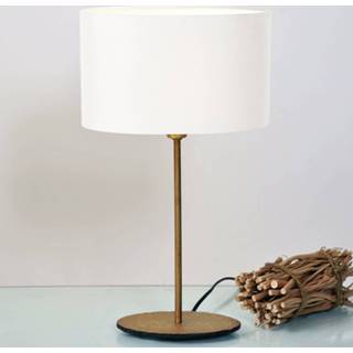 👉 Tafel lamp goud Afwasbare tafellamp Mattia Oval