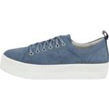 👉 Sneakers effen blauw MADE in Portugal lila vrouwen geruwd leer Sneaker Studio W 4055707995315 4055707995964