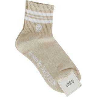 👉 Sock m vrouwen beige Skull Socks