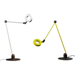 👉 Tafellamp grijs Martinelli Luce L'amica LED tafellamp,