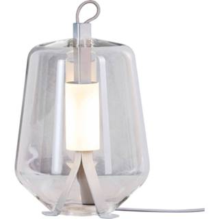 👉 Tafellamp chroom transparant Prandina Luisa T1 2.700K chroom/helder