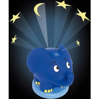 👉 Nachtlamp wit LED nachtlampje olifant, op batterijen