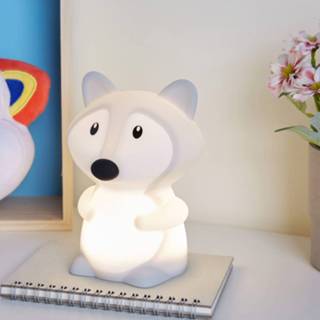👉 Nachtlamp wit Pauleen Good Night Fox LED kleurverand.