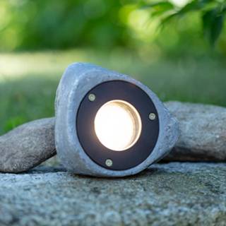 👉 Sfeerlamp grijs Garden 24 LED Stone spot