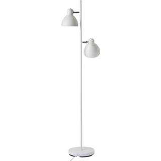 👉 Staande lamp wit staal Dyberg Larsen Skagen 2 E27 Led 40 W 55 Cm 5704709070351