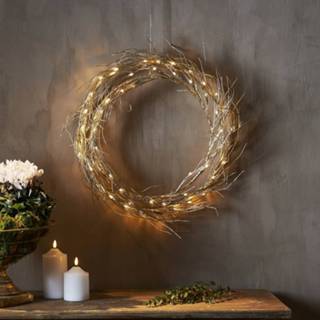 👉 Champagne LED krans Fizzy, champagne, Ø 45 cm