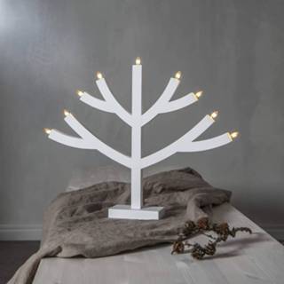 👉 Kandelaar wit Grene, 9-lamps,