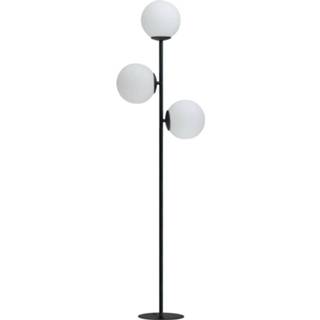 👉 Vloerlamp wit Celeste met bolkappen, 3-lamps