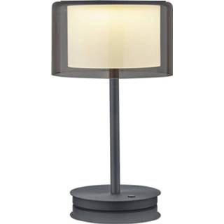 👉 Tafellamp antraciet BANKAMP Grace LED tafellamp, ZigBee,