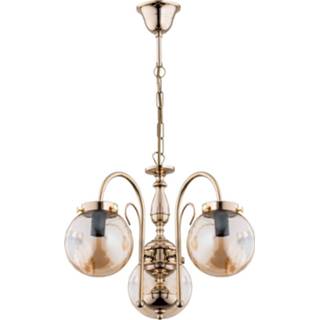 👉 Kroonluchter goud Hector, goud, 3-lamps