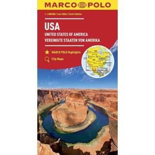 👉 Marco Polo wegenkaart USA