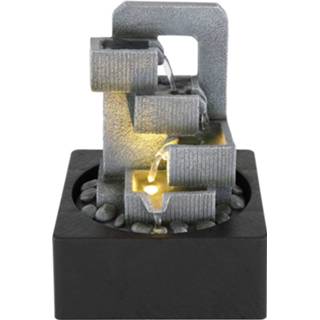 👉 Trap antraciet grijs LED-binnenfontein Fontana, antraciet/grijs,
