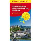 👉 Marco Polo wegenkaart Salzburg, Kärnten, Steiermark, Südliches Burgenland