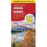 👉 Marco Polo wegenkaart Canada