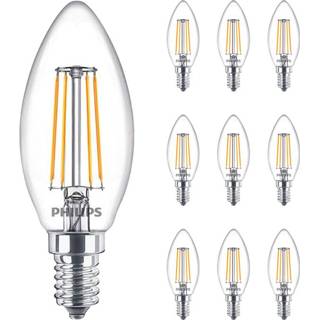 👉 Voordeelpak 10x Philips MASTER Value LEDcandle E14 B35 3.4W 927 Helder - Vervanger voor 40W 8719157039536