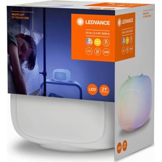 👉 Nachtlamp wit LEDVANCE Nightlux Touch TV LED RGB