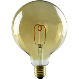 👉 Goud SEGULA LED bol E27 3,2W G125 1.900K dimbaar