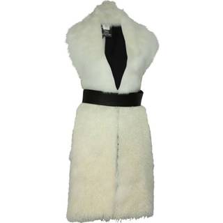 👉 Gilet onesize vrouwen wit Constable Belted