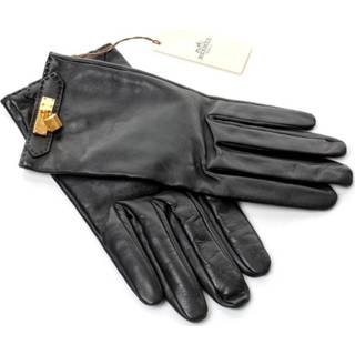 👉 Glove zwart vrouwen Black Soya Woman's Lambskin Gloves