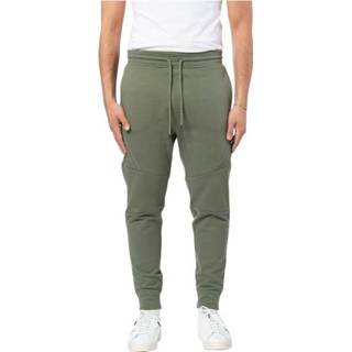 👉 XL male groen Pantalone con zip e logo