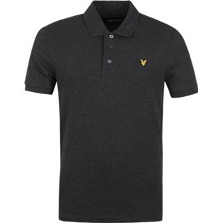 👉 Male grijs s me e stretch Lyle and Scott Polo Charcoal 5054783940904 2900059333013